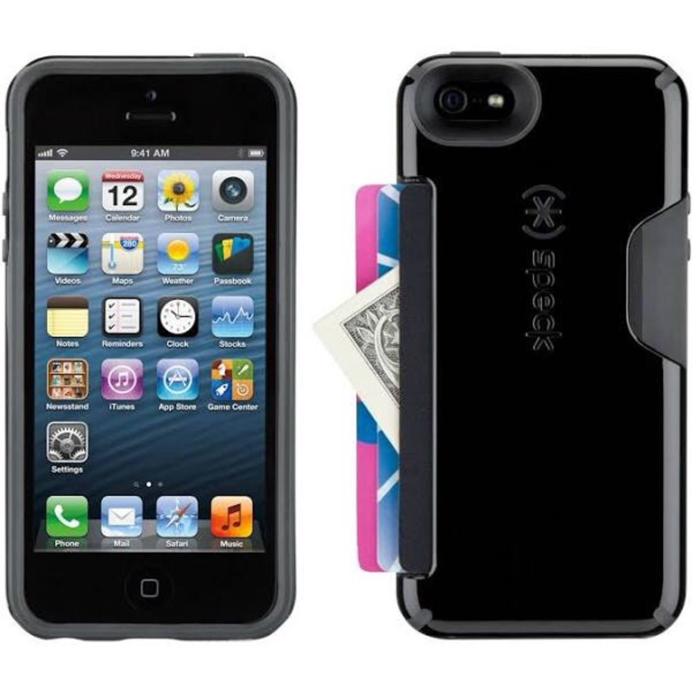 Black iPhone 6/6s card case